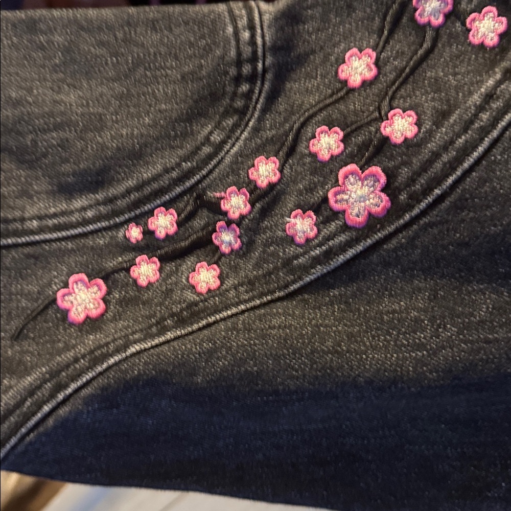 Unpractical Sakura Denim Jacket - image 2